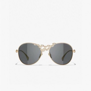 샤넬 여성 프리미엄 메탈 프레임 선글라스 - Chanel Womens Premium Metal Frame Sunglasses 