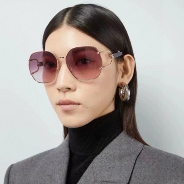 구찌 여성 프리미엄 메탈 프레임 선글라스 - Gucci Womens Premium Metal Frame Sunglasses 