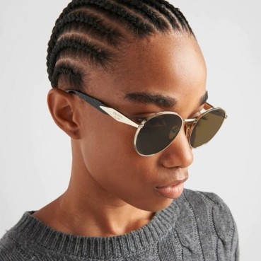 프라다 여성 프리미엄 메탈 프레임 선글라스 - Prada Womens Premium Metal Frame Sunglasses 