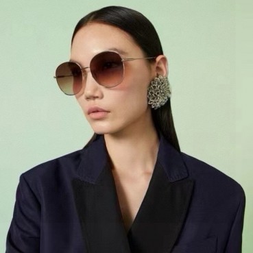 구찌 여성 프리미엄 메탈 프레임 선글라스 - Gucci Womens Premium Metal Frame Sunglasses 