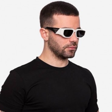 프라다 남/녀 화이트 선글라스 - Prada Unisex White Sunglasses 