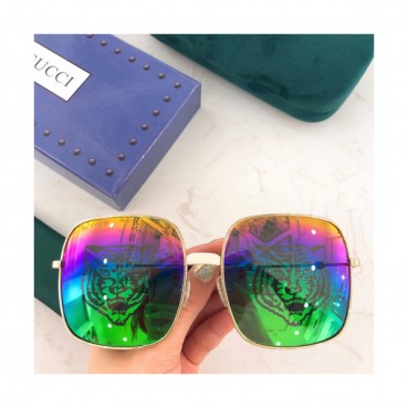 Gucci 2019 Mens Trendy GG Metal Logo Frame Sunglasses - 구찌 남성 트렌디 GG 메탈 로고 프레임 선글라스 Guc01090x.Size(60