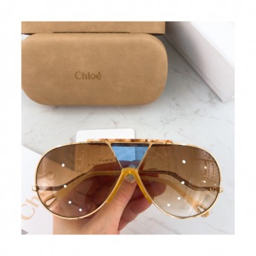 Chloe 2019 Womens Trendy  Metal Frame Sunglasses - 끌로에 여성 트렌디 메탈 프레임 선글라스 Chlo004x.Size(64