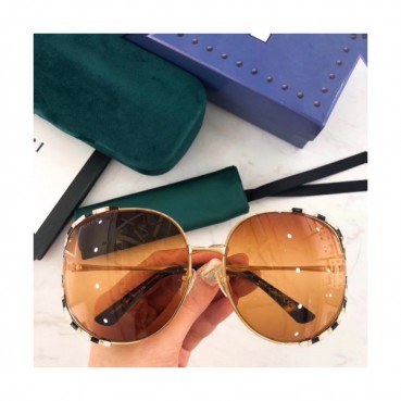 Gucci 2019 Mm/WmTrendy Metal Frame Sunglasses - 구찌 남자 트렌디 메탈 프레임 선글라스 Guc01078x.Size(64