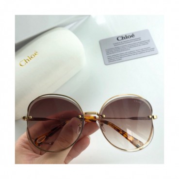 Chloe 2019 Womens Trendy  Metal Frame Sunglasses - 끌로에 여성 트렌디 메탈 프레임 선글라스 Chlo003x.6컬러