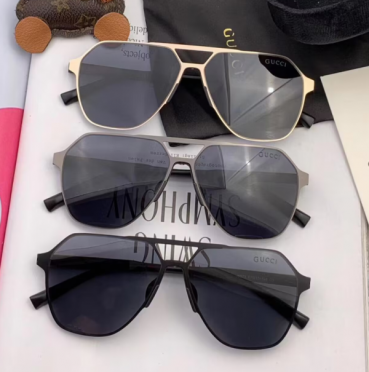 Gucci 2023 Mm Trendy Metal Frame Sunglasses - 구찌 남자 트렌디 메탈 프레임 선글라스 Guc01073x.Size(54