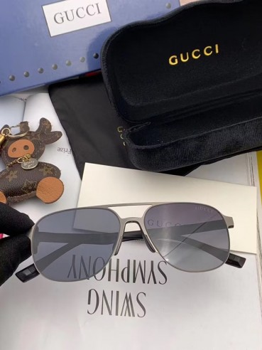 Gucci 2023 Mm Trendy Metal Frame Sunglasses - 구찌 남자 트렌디 메탈 프레임 선글라스 Guc01673x.Size(54