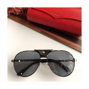 Cartier 2019 Mm/Wm Retro Metal Frame Sunglasses - 까르띠에 남자 레트로 메탈 프레임 선글라스 Cart0020x.Size(60