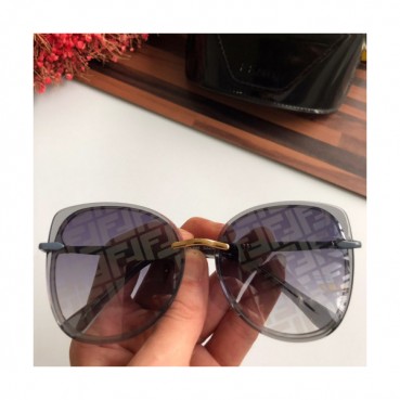 [트렌디]Fendi 2019 Womens Logo Modern Acrylic Frame Sunglasses - 펜디 여성 로고 모던템 아크릴 프레임 선글라스 Fen0224x.Size(62
