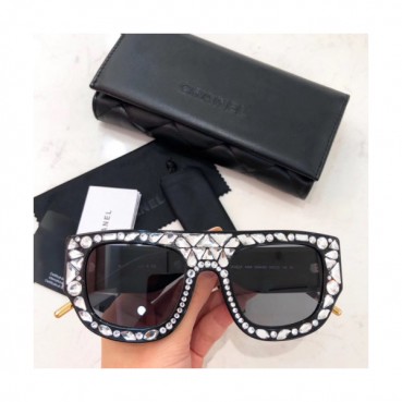 [럭셔리]Chanel 2019 Womens Strass Acrylic Frame Eyewear - 샤넬 여성 스트라스 아크릴 프레임 아이웨어 Cnl0399x.Size(50