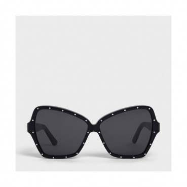 Celine 2019 Womens Trendy Strass Acrylic Frame Sunglasses - 셀린느 여성 트렌디 스트라스 아크릴 프레임 선글라스 Cel0028x.Size(58