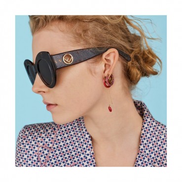 [매장판]Fendi 2019 Mm/Wm Metal Logo Modern Acrylic Frame Sunglasses - 펜디 남자 메탈 로고 모던템 아크릴 프레임 선글라스 Fen0205x.Size(51