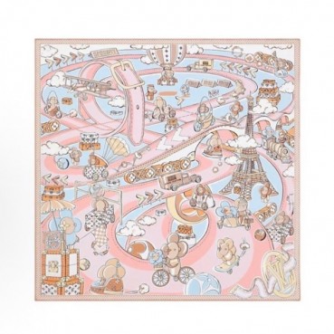 루이비통 여성 스퀘어 스카프 - Louis vuitton Womens Square Scarf 