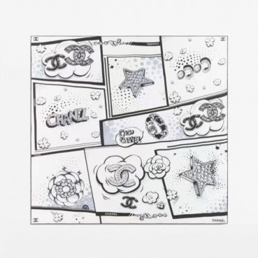 샤넬 여성 스퀘어 스카프 - Chanel Womens Square Scarf 