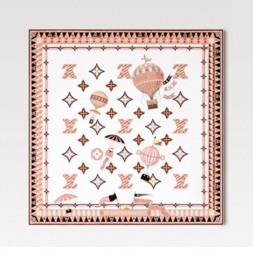 루이비통 여성 스퀘어 스카프 - Louis vuitton Womens Square Scarf 