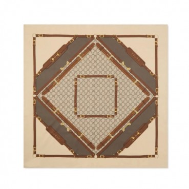구찌 여성 스퀘어 스카프 - Gucci Womens Square Scarf 