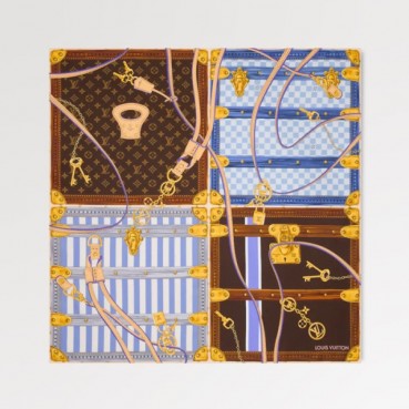 루이비통 여성 스퀘어 스카프 - Louis vuitton Womens Square Scarf 