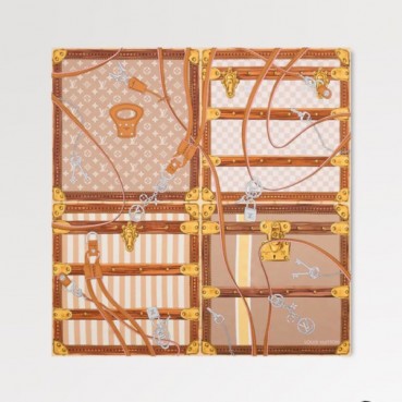 루이비통 여성 스퀘어 스카프 - Louis vuitton Womens Square Scarf 
