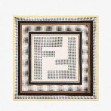 펜디 여성 FF 스퀘어 스카프 - Fendi Womens FF Square Scarf 