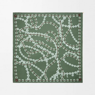 로에베 여성 스퀘어 스카프 - Loewe Womens Square Scarf 