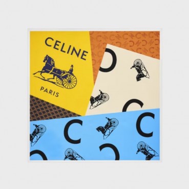셀린느 여성 트리오페 스퀘어 스카프 - Celine Womens Triomphe Scarf 