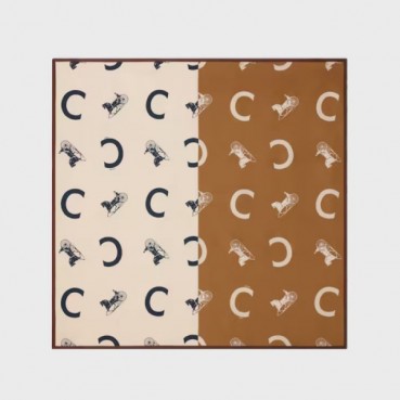 셀린느 여성 트리오페 스퀘어 스카프 - Celine Womens Triomphe Scarf 