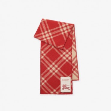 버버리 남/녀 체크 스카프 - Burberry Unisex Checked Scarf 