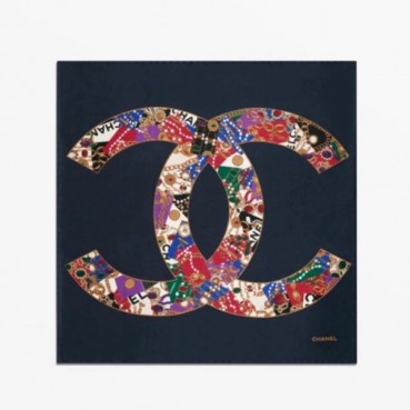 샤넬 여성 까멜리아 스퀘어 스카프 - Chanel Womens Camellia Square Scarf 