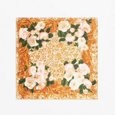 샤넬 여성 까멜리아 스퀘어 스카프 - Chanel Womens Camellia Square Scarf 