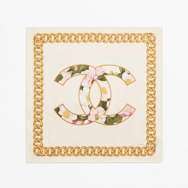 샤넬 여성 까멜리아 스퀘어 스카프 - Chanel Womens Camellia Square Scarf 