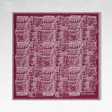 루이비통 여성 스퀘어 스카프 - Louis vuitton Womens Square Scarf 