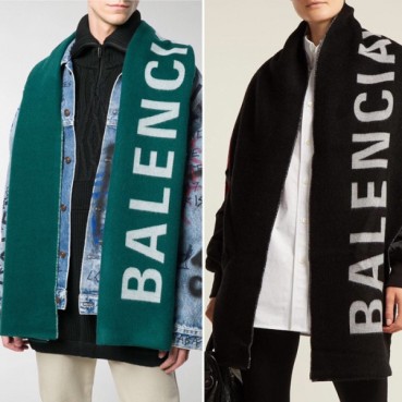 발렌시아가 남/녀 BB 머플러 - Balenciaga Unisex BB Muffler 