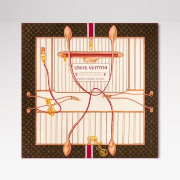 루이비통 여성 네버풀 스카프 - Louis vuitton Womens Neverfull Scarf 