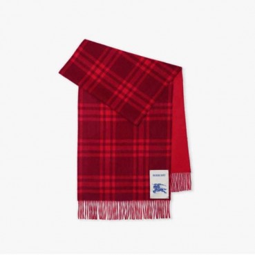 버버리 남/녀 체크 스카프 - Burberry Unisex Checked Scarf 