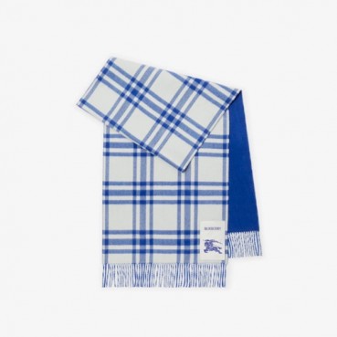 버버리 남/녀 체크 스카프 - Burberry Unisex Checked Scarf 