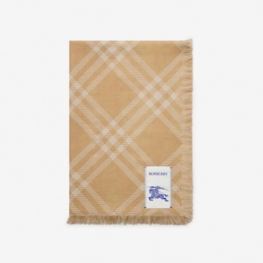 버버리 남/녀 체크 스카프 - Burberry Unisex Checked Scarf 