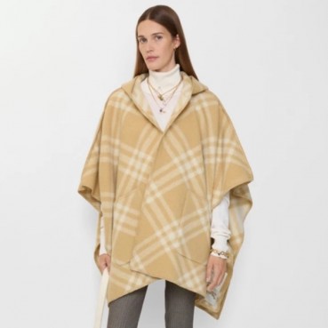 버버리 여성 리버시블 체크 케이프 - Burberry Womens Reversible Check Cape 