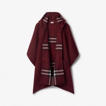 버버리 여성 리버시블 체크 케이프 - Burberry Womens Reversible Check Cape 