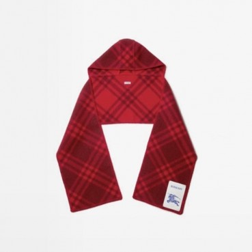 버버리 남/녀 체크 후드 스카프 - Burberry Unisex Checked Hooded Scarf 