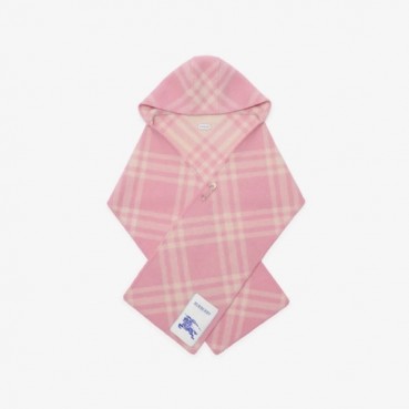 버버리 남/녀 체크 후드 스카프 - Burberry Unisex Checked Hooded Scarf 