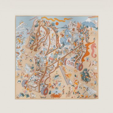 에르메스 여성 스퀘어 스카프 - Hermes Womens Square Scarf 