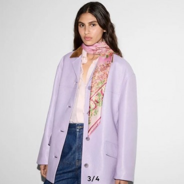구찌 여성 실크 스퀘어 숄 - Gucci Womens Silk Square Shawl 