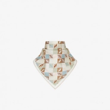 펜디 여성 FF 스퀘어 스카프 - Fendi Womens FF Square Scarf 