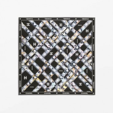 샤넬 여성 실크 스카프 - Chanel Womens Silk Scarf 
