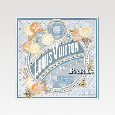 루이비통 여성 실크 스카프 - Louis vuitton Womens Silk Scarf 