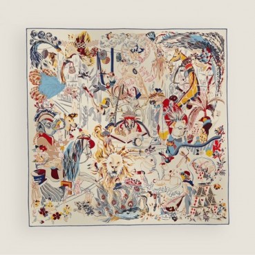 에르메스 여성 실크 스카프 - Hermes Womens Silk Scarf 