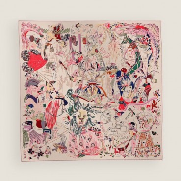 에르메스 여성 실크 스카프 - Hermes Womens Silk Scarf 
