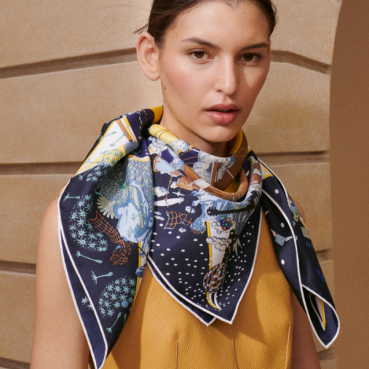 에르메스 플래그쉽 스카프 90- Hermes Mens Flagship Scarf 