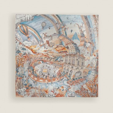 에르메스 여성 실크 스카프 - Hermes Womens Silk Scarf 