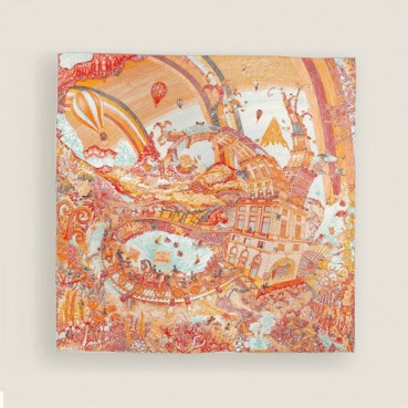 에르메스 여성 실크 스카프 - Hermes Womens Silk Scarf 